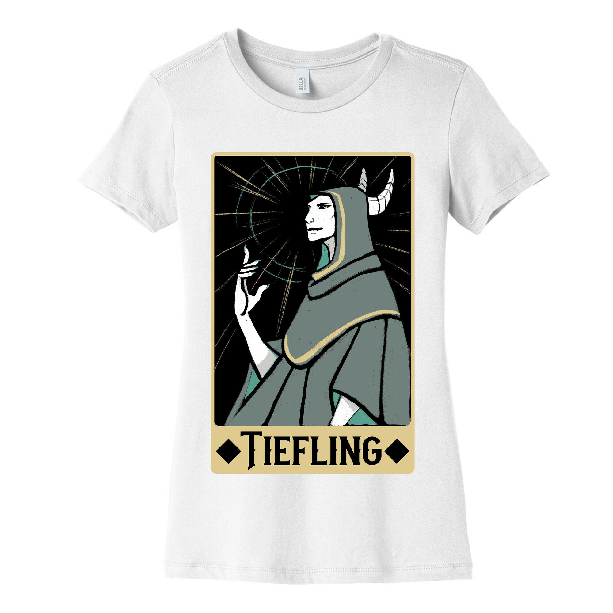 Tiefling - Dungeons and Dragons Women's Cotton Tee